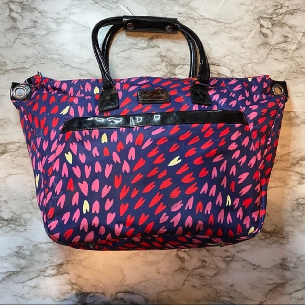 Betsey Johnson Heart Laptop tote